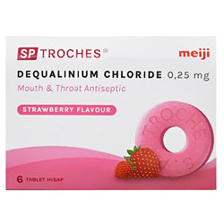 Gambar SP Troches Tablet Infeksi Mulut & Tenggorokan Rasa Strawberry - 6 Tablet Obat
