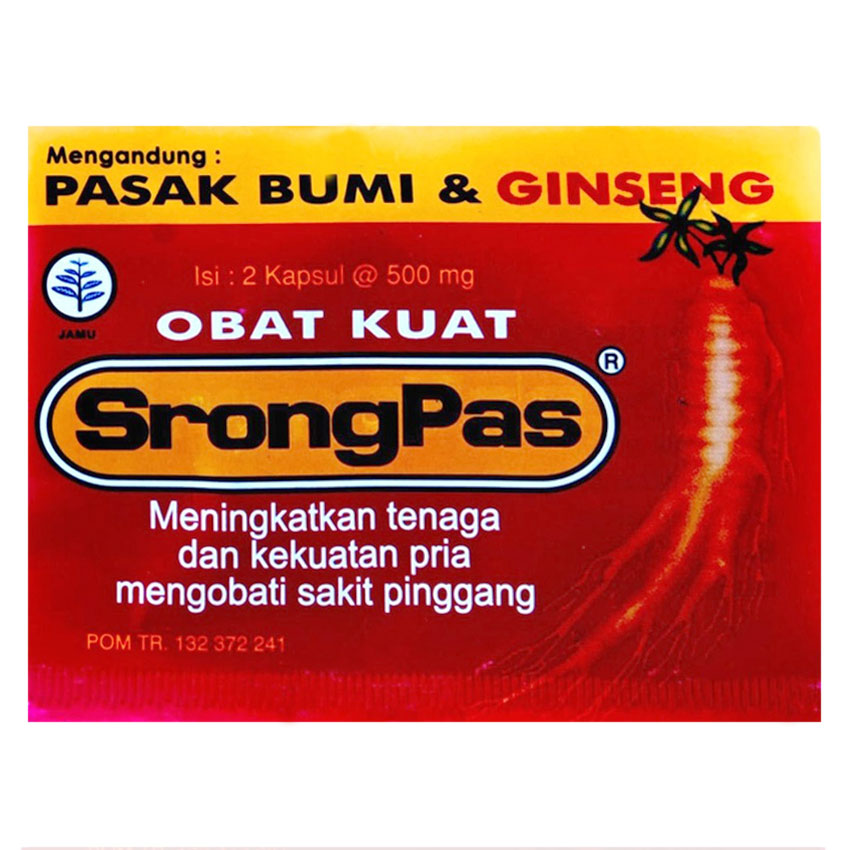 Srongpas Herbal Stamina Pria - 2 Tablet