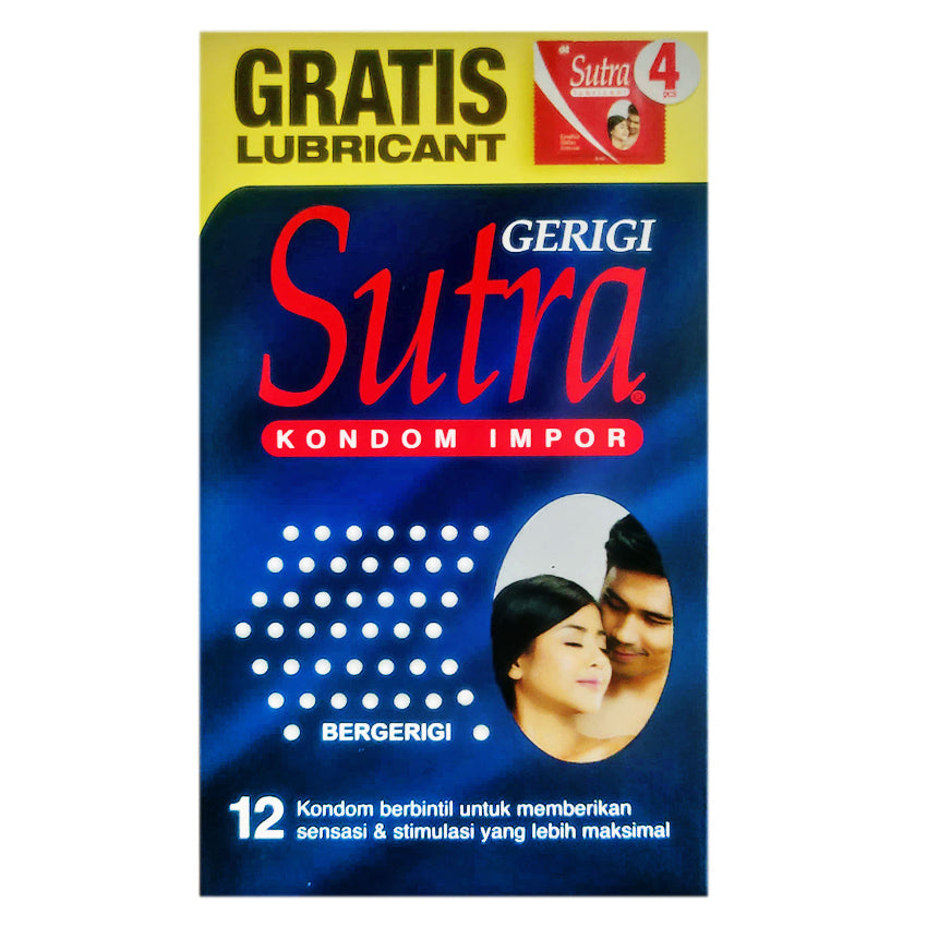 Sutra Kondom Gerigi - 12 Pcs