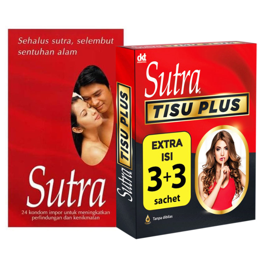Sutra Couple Kit : Sutra Merah 24’s + Sutra Tissu 6’s