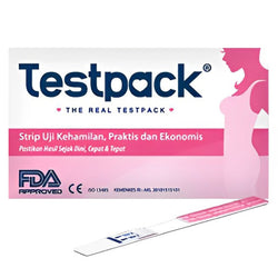 Gambar Testpack Strip Uji Kehamilan - 1 Pcs Tes Kehamilan