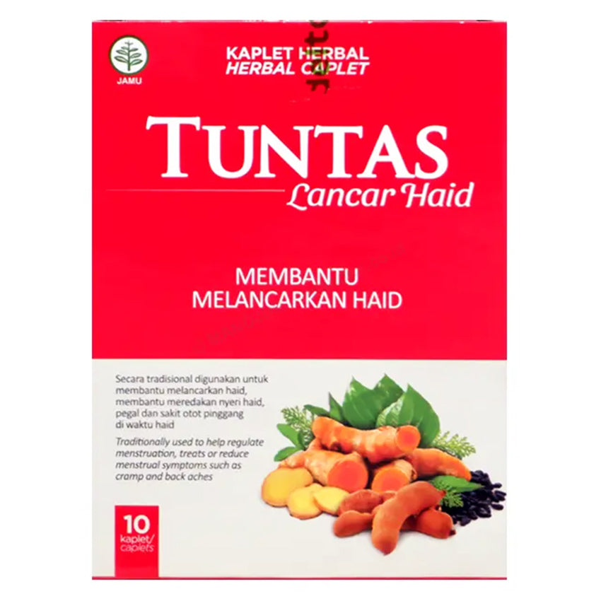 Tuntas Suplemen untuk Melancarkan Haid - 10 Kaplet