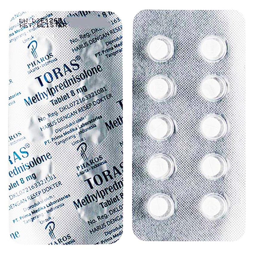 Toras 8 mg Obat Anti Peradangan - 10 Tablet [PI]