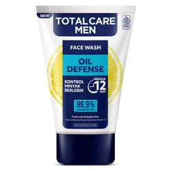 Gambar Total Care Men Face Wash Oil Defense - 100 mL Perawatan Pria