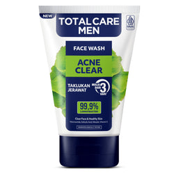 Gambar Total Care Men Face Wash Acne Clear - 100 mL Perawatan Pria