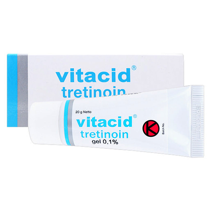 Vitacid 0.1% Gel Obat Jerawat - 20 gr [SDM]