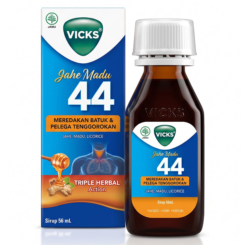 Vicks Formula Jahe Madu Obat Batuk Herbal - 56 mL