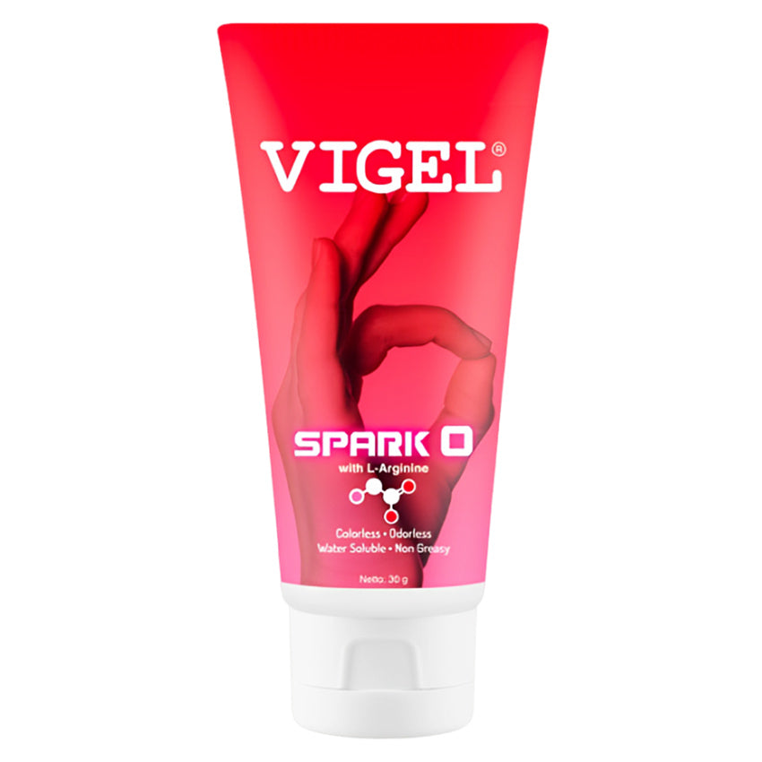 Gambar Vigel Lubricant Spark-O with L-Arginine - 30 gr Jenis Lubricant