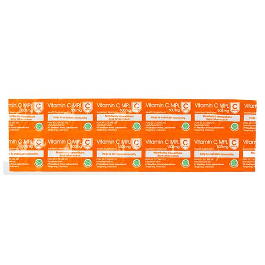 Vitamin C MPL 500mg - 10 Tablet