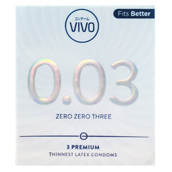 Gambar Vivo Kondom 0,03 - 3 Pcs Kondom
