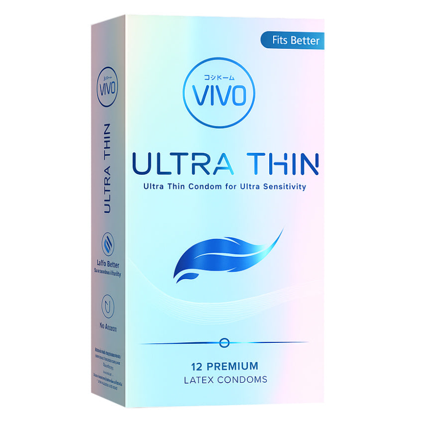 Gambar Vivo Kondom Ultra Thin - 12 Pcs Jenis Kondom