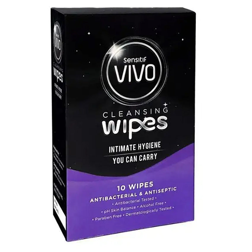 Gambar Vivo Cleansing Wipes - 10 Pcs Jenis Kesehatan Seksual