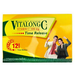 Gambar Vitalong-C Vitamin C 500 mg - 4 Tablet Suplemen Kesehatan