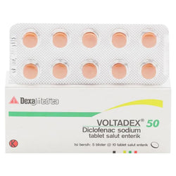 Gambar Voltadex 50 mg Obat Pereda Nyeri - 10 Tablet [Dexa Medica] Obat
