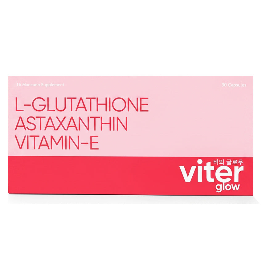 Viterglow L-Glutathione, Astaxanthin & Vitamin E Suplemen Kesehatan Kulit - 30 Kapsul