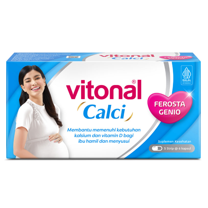 Vitonal Calci Suplemen Ibu Hamil - 6 Kapsul