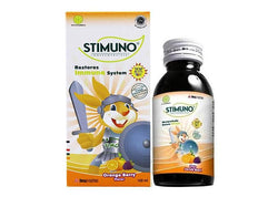 Gambar Stimuno Sirup Rasa Jeruk Bery - 100 mL Suplemen Kesehatan