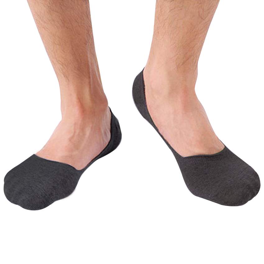 Tommy Loafer Lover Invisible Socks - Dark Grey