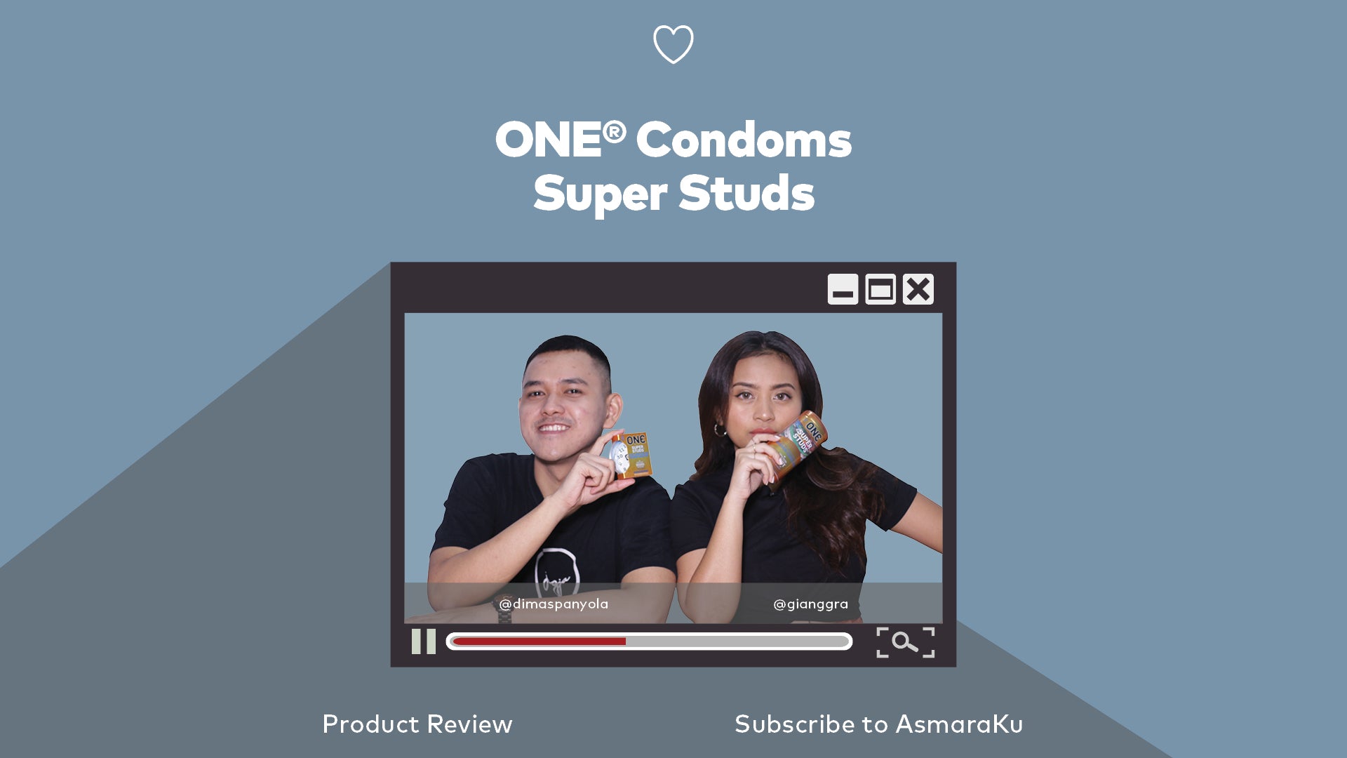 Gambar ONE® Kondom Super Studs - 3 Pcs Kondom
