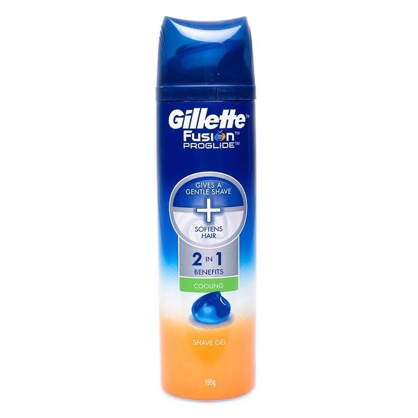 Gambar Gillette Fusion Proglide Cooling Shave Gel - 195 gr Jenis Peralatan Cukur