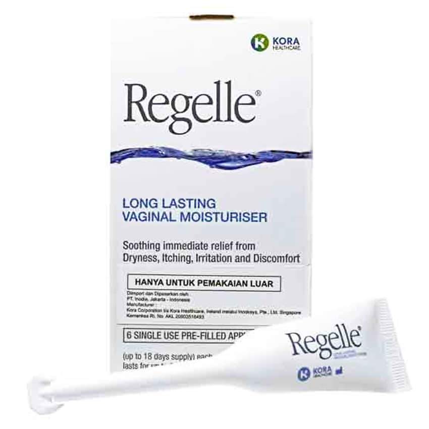 Gambar Regelle Vaginal Moisturiser - 6 Tube Jenis Perawatan Ms V
