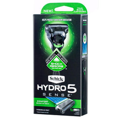 Gambar Schick Hydro 5 Sense Comfort Kit - 1 Razor Peralatan Cukur