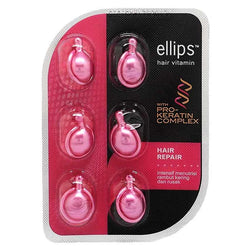 Gambar Ellips Hair Vitamin Pro Keratin Hair Repair Blister - 6 Kapsul Perawatan Rambut