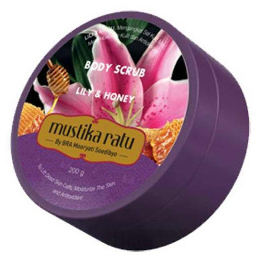 Gambar Mustika Ratu Lily & Madu Body Scrub - 200 g Jenis Perawatan Tubuh