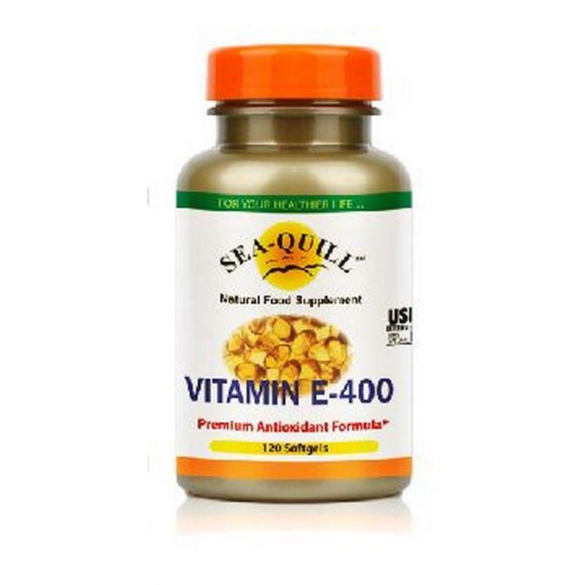 Gambar Sea-Quill Vitamin E-400 - 120 Softgels Jenis Kesehatan Kulit