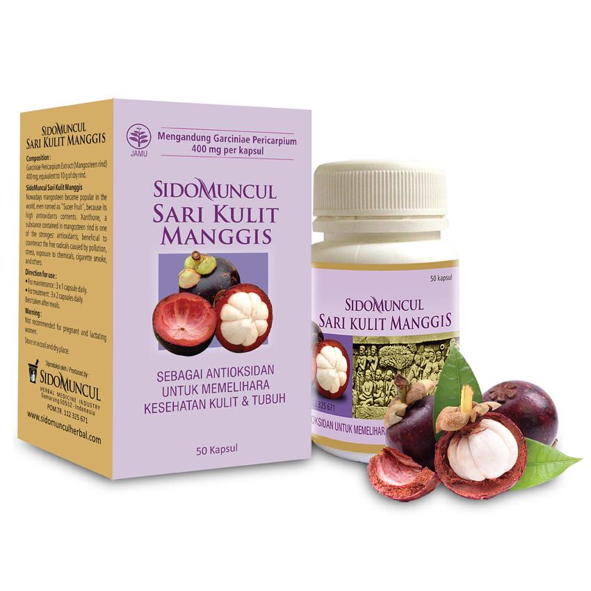 Gambar Sari Kulit Manggis - 50 Kapsul Jenis Stamina Tubuh