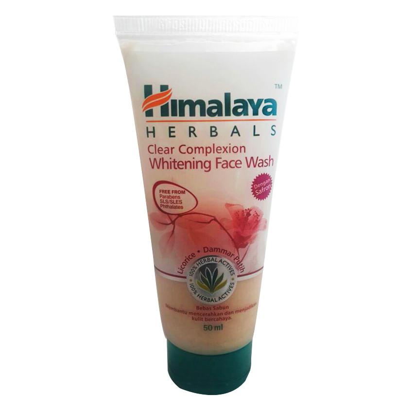 Gambar Himalaya Herbal Clear Complexion Whitening Face Wash - 50 mL Jenis Perawatan Wajah