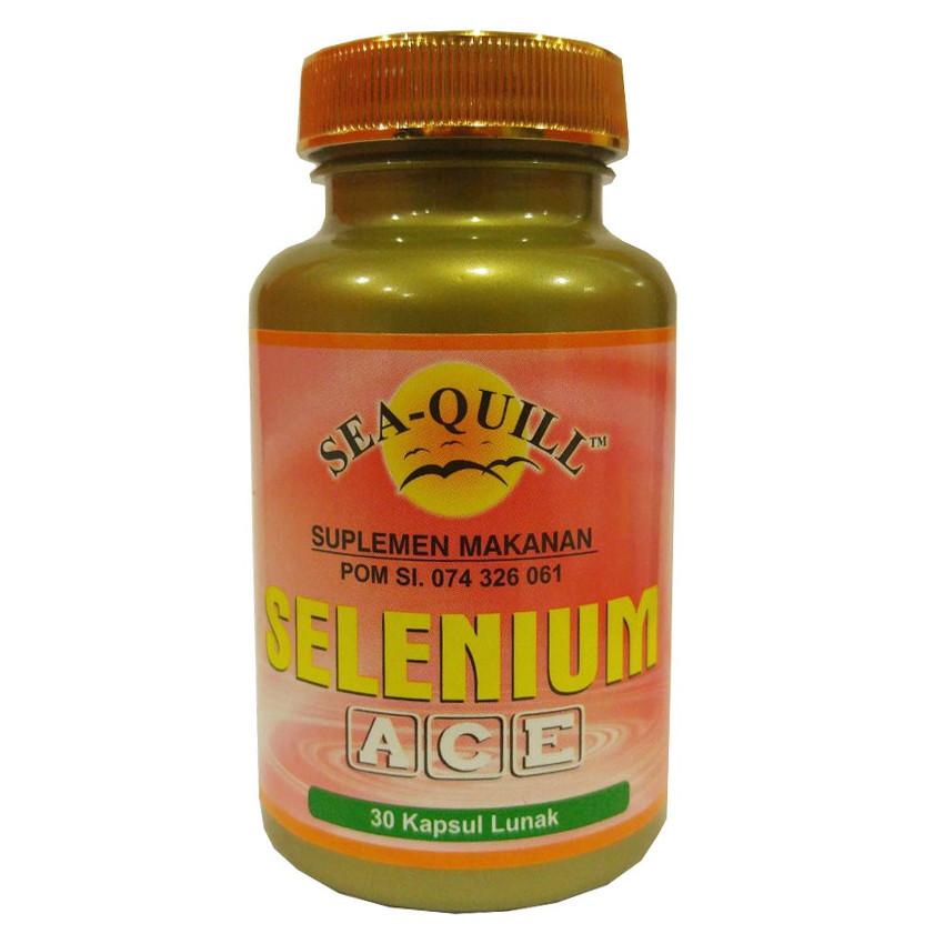 Gambar Sea-Quill Selenium + ACE - 30 Softgels Kesehatan Kulit