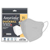 Anytime Duckbill Protective Mask 4 Ply Earloop for Kids Grey - 7 Pcs