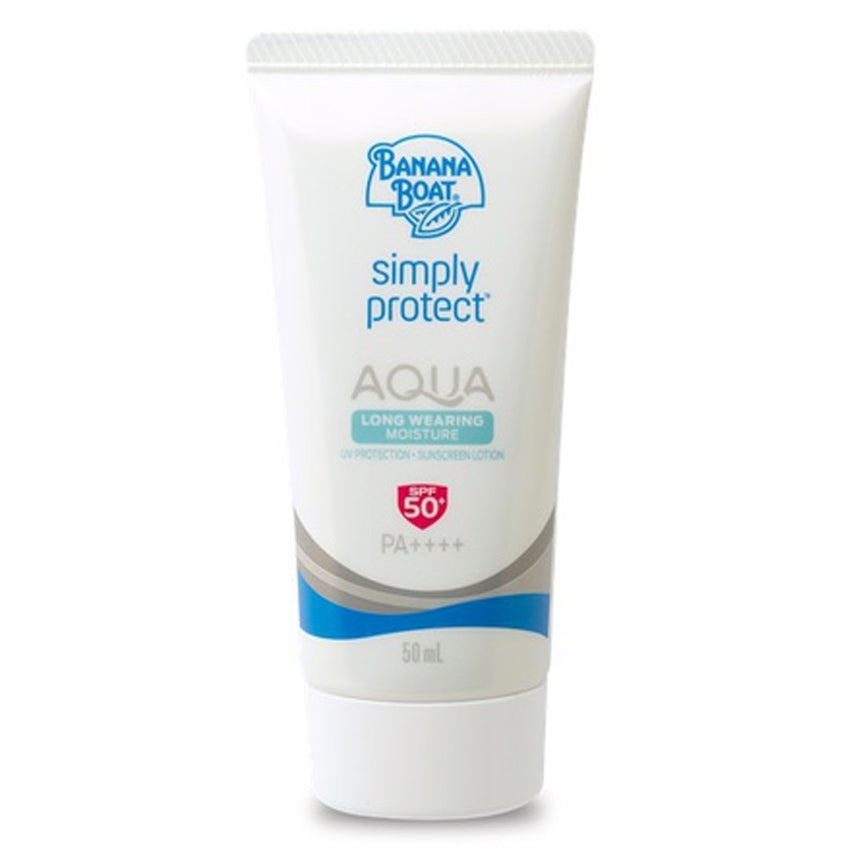Gambar Banana Boat Aqua Long Wearing Moisture Sunscreen Lotion SPF50 PA? - 50 mL Jenis Perawatan Tubuh