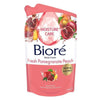 Biore Body Foam Fresh Pomegranate Peach Pouch - 400 mL