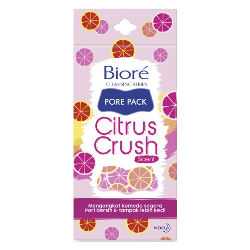 Gambar Biore Pore Pack Citrus Crush - 4 Pcs Jenis Perawatan Wajah