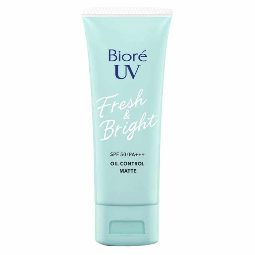 Gambar Biore UV Fresh & Bright Oil Control Matte SPF 50 PA - 30 gr Jenis Perawatan Wajah