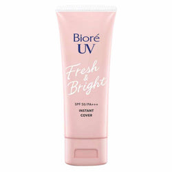 Gambar Biore UV Fresh & Bright Instant Cover Sunscreen SPF 50 PA - 30 gr Perawatan Wajah