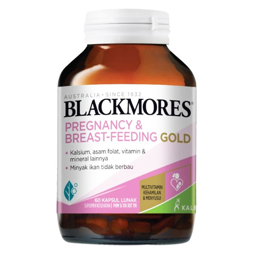 Blackmores Pregnancy & Breast Feeding Gold - 60 Softgels