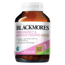 Gambar Blackmores Pregnancy & Breast Feeding Gold - 60 Softgels Suplemen Kehamilan & Menyusui