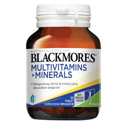 Gambar Blackmores Multivitamins & Minerals - 30 Tablet Suplemen Kesehatan