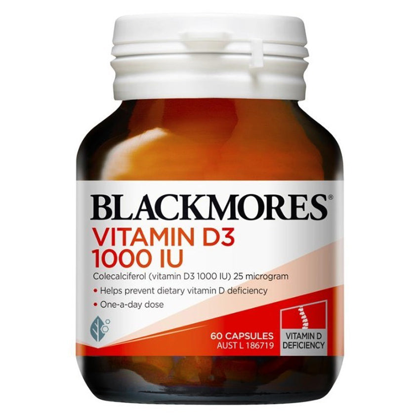 Blackmores Vitamin D3 1000 IU - 60 Softgels