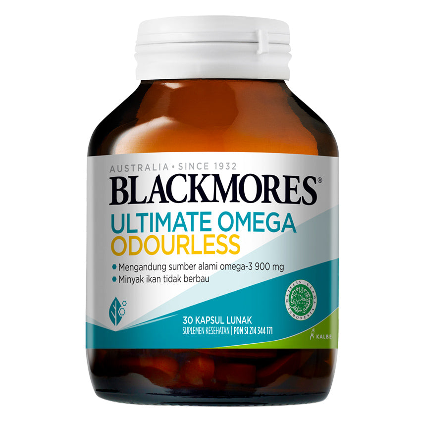 Gambar Blackmores Ultimate Omega Odourless - 30 Softgels Jenis Suplemen Kesehatan