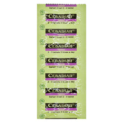 Gambar Cebadiar 330 mg Strip - 10 Tablet Suplemen Kesehatan