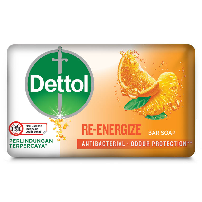 Dettol Bar Soap Reenergize - 60 gr