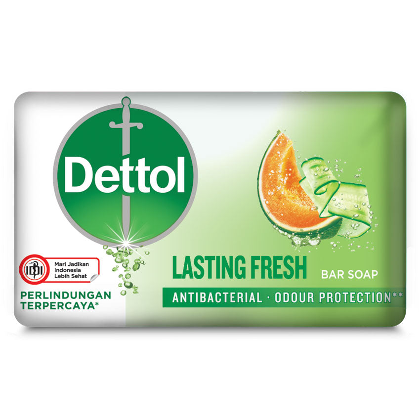 Gambar Dettol Bar Soap Lasting Fresh - 60 gr Perawatan Tubuh
