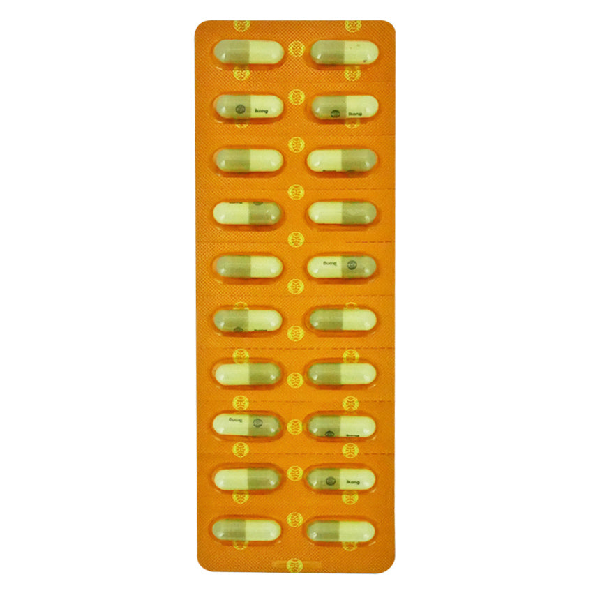 Gambar Papai Hon Ship 580 mg Blister - 20 Kapsul Suplemen Kesehatan