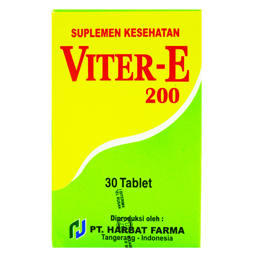 Viter-C Vitamin C 500 Botol  + Viter-E Vitamin E 200 - 30 Tablet