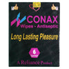Conax Long Lasting Pleasure Wipes - 6 Sachet