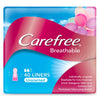 Carefree Breathable Unscented Panty Liner - 40 Pads